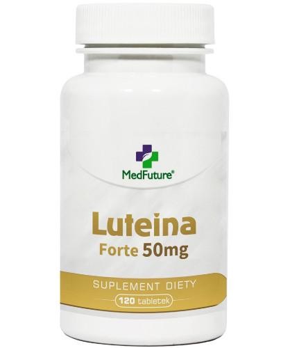 podgląd produktu MedFuture Luteina Forte 50 mg 120 tabletek