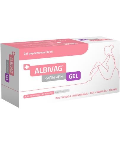 podgląd produktu Albivag Kadefarm gel żel dopochwowy 30 ml