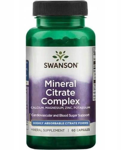 podgląd produktu Swanson Multi Mineral Citrate Complex 60 kapsułek