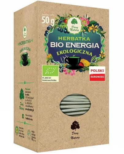 podgląd produktu Dary Natury herbatka Bio energia 25 saszetek