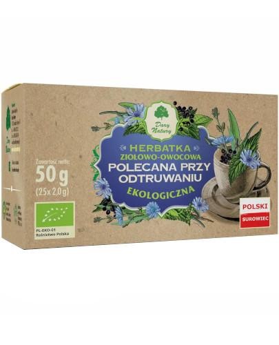 podgląd produktu Dary Natury herbatka Polecana przy odtruwaniu 25 saszetek