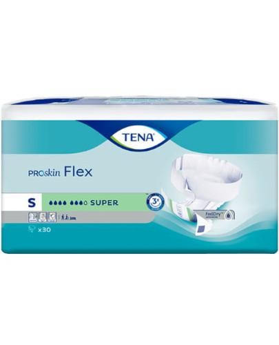 podgląd produktu Tena ProSkin Flex Super pieluchomajtki z regulowanym pasem mocującym rozmiar S 30 sztuk