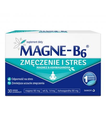 podgląd produktu Magne-B6 Zmęczenie i Stres 30 tabletek