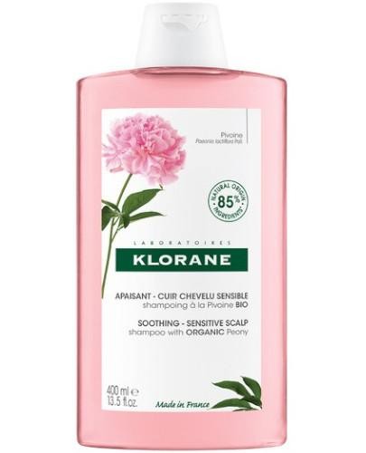 podgląd produktu Klorane szampon z organiczną piwonią 400 ml