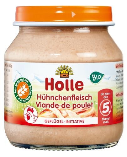 podgląd produktu Holle Danie Bio mięso z kurczaka po 5 miesiącu 125 g