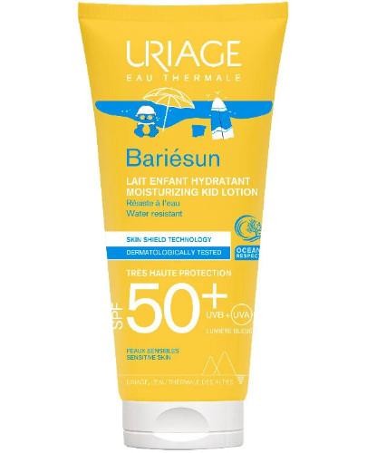 podgląd produktu Uriage Bariesun nawilżające mleczko do twarzy i ciała dla dzieci SPF50+ 100 ml