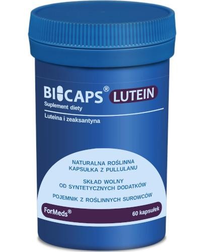 podgląd produktu Bicaps Lutein 60 kapsułek
