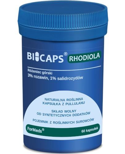 podgląd produktu Bicaps Rhodiola 60 kapsułek