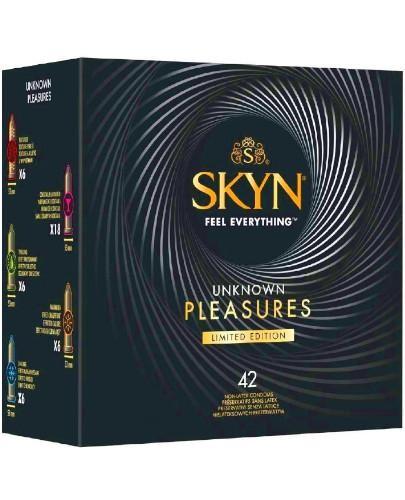 podgląd produktu Unimil Skyn Unknown Pleasures prezerwatywy 42 sztuki