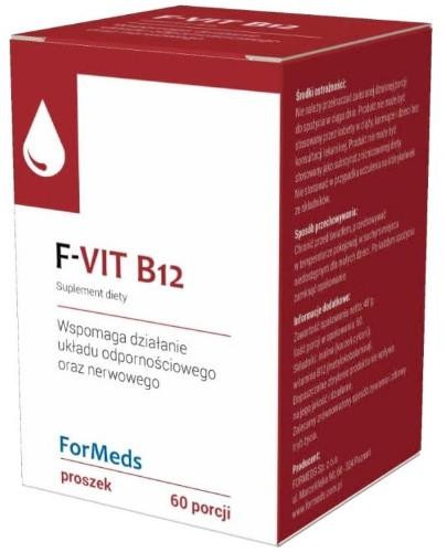 podgląd produktu F-Vit B12 proszek 60 porcji