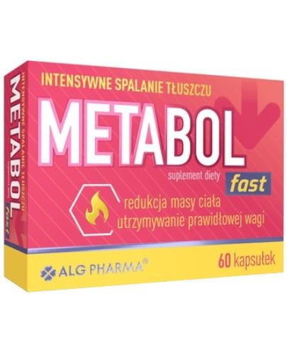 podgląd produktu Alg Pharma Metabol fast 60 kapsułek