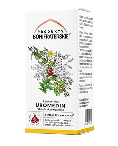 podgląd produktu Produkty Bonifraterskie Uromedin 60 tabletek