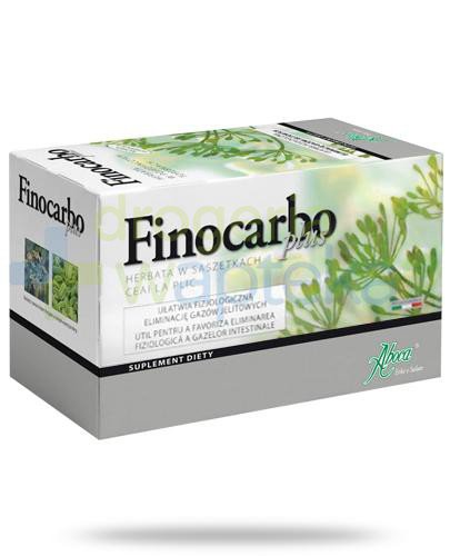 Aboca FinoCarbo Plus herbata do zaparzania 20 saszetek 