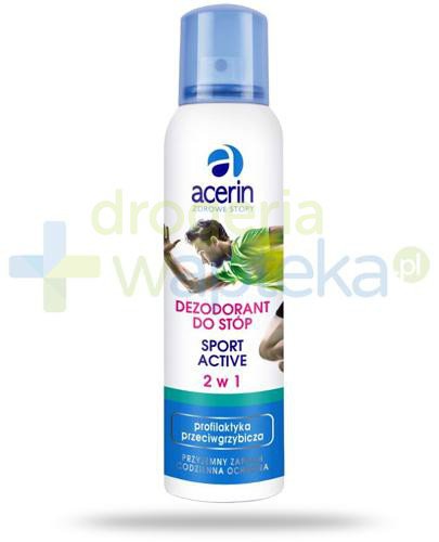 Acerin Sport Active 2w1 dezodorant do stóp 150 ml 