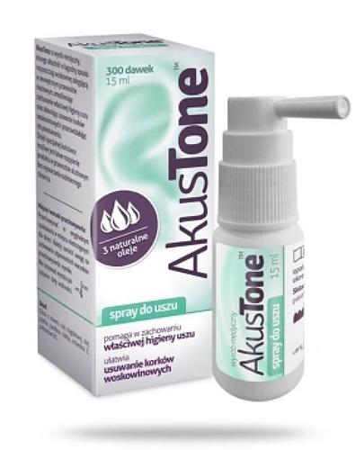 podgląd produktu AkusTone spray do higieny uszu 15 ml