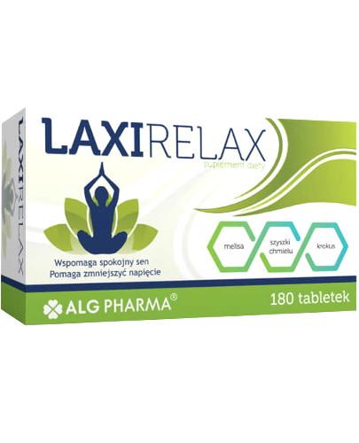 podgląd produktu Alg Pharma Laxirelax 180 tabletek