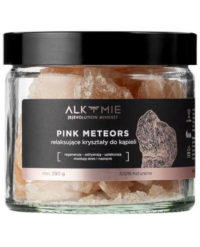 Alkemie Pink Meteors relaksujące kryształy do kąpieli 290 g 