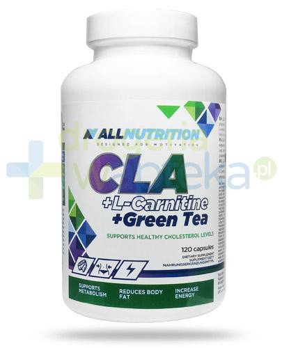 podgląd produktu Allnutrition CLA + L-carnitine + Green Tea 120 kapsułek