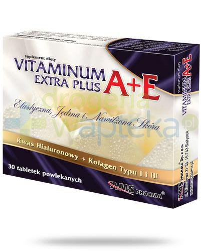 podgląd produktu AMS Vitaminum A+E Extra Plus 30 tabletek