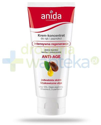 podgląd produktu Anida Anti Age intesywna regeneracja krem koncentrat do rąk i paznokci 100 ml