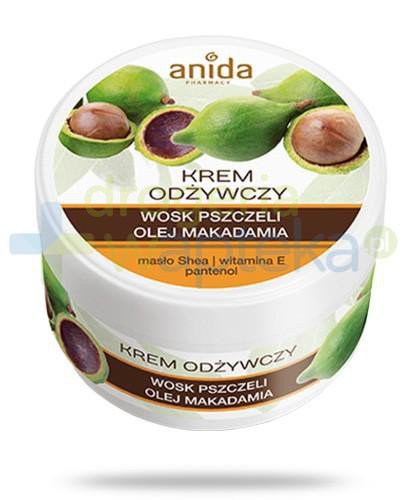 podgląd produktu Anida krem odżywczy wosk pszczeli i olej makadamia 125 ml