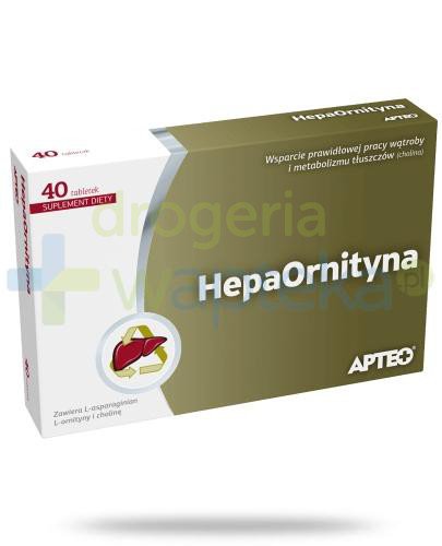 Apteo Hepaornityna  z choliną 40 tabletek