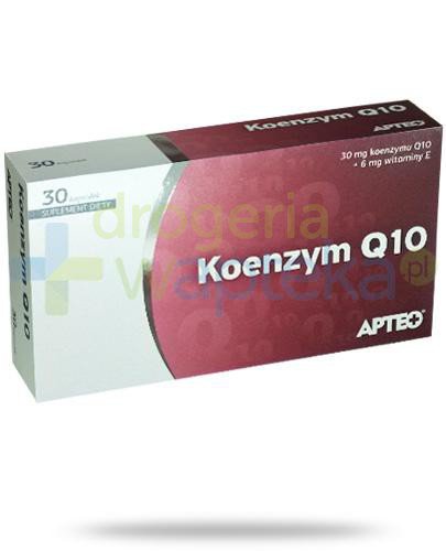 podgląd produktu Apteo Koenzym Q10 30 kapsułek