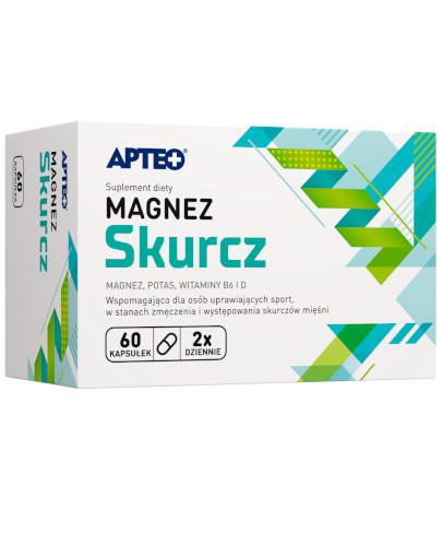 podgląd produktu Apteo Magnez Skurcz 60 kapsułek