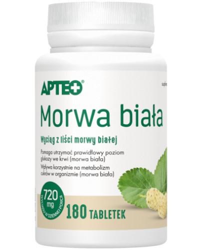 Apteo Morwa biała 180 tabletek 
