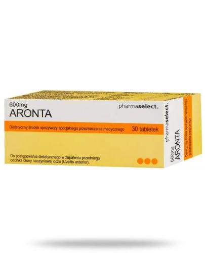 Aronta 600mg dietetyczny środek spożywczy 30 tabletek 