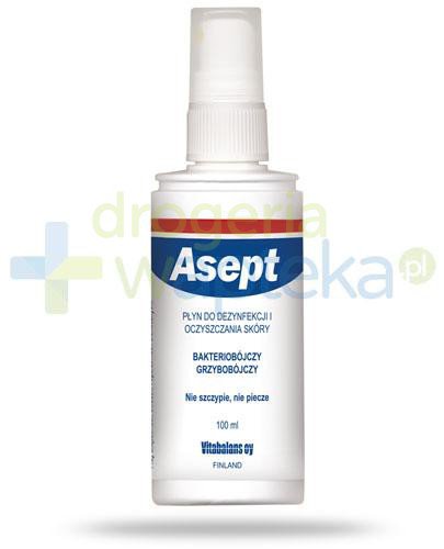 Asept aerozol do dezynfekcji i oczyszczania skóry 100 ml