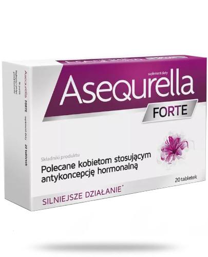 Asequrella Forte 20 tabletek