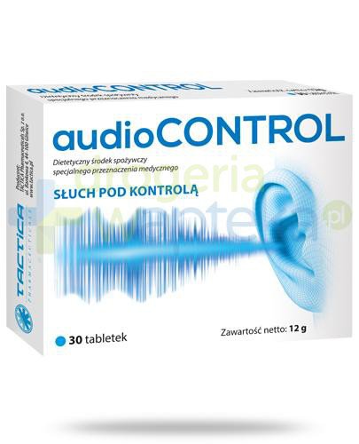 podgląd produktu AudioControl Słuch pod kontrolą 30 tabletek