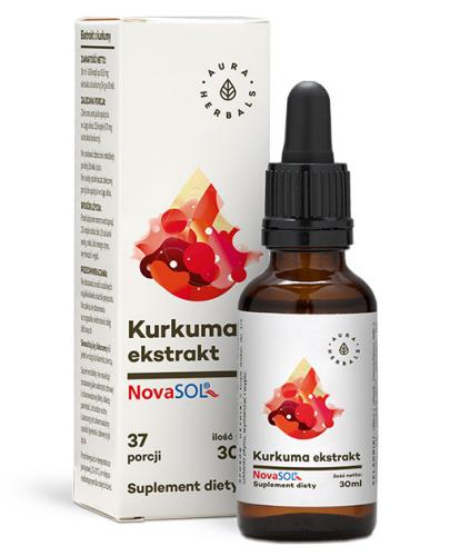 Aura Herbals Kurkuma krople 30 ml   [Kup 2 produkty Aura Herbals = Torba bawełniana GRATI... 