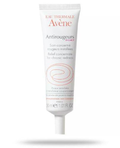 podgląd produktu Avene Antirougeurs Fort Koncentrat na utrwalone zaczerwienienia 30 ml