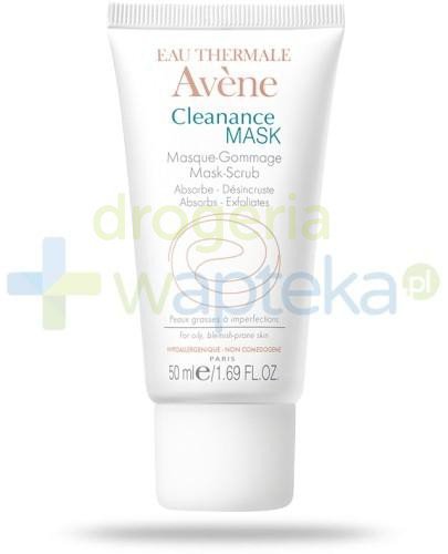 podgląd produktu Avene Cleanance Mask maseczka peelingująca 50 ml