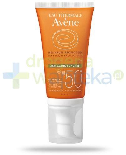 Avene Solaire Anti-Age Krem SPF50+ bezzapachowy dla skóry wrażliwej 50 ml 
