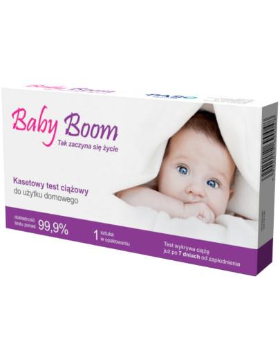 podgląd produktu Baby Boom test ciążowy kasetowy 1 sztuka