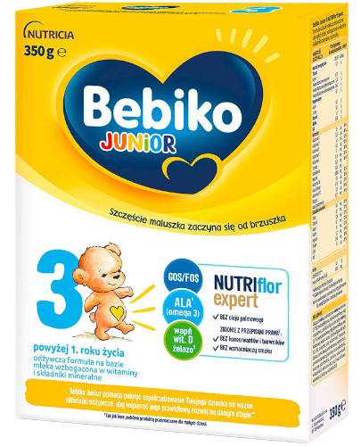 podgląd produktu Bebiko 3 Junior mleko modyfikowane powyżej 1. roku życia 350 g