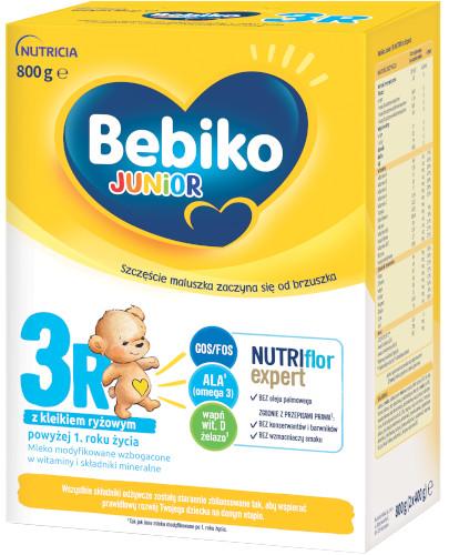 podgląd produktu Bebiko 3R Junior mleko w proszku z kleikiem ryżowym dla dzieci po 1 roku życia 800 g