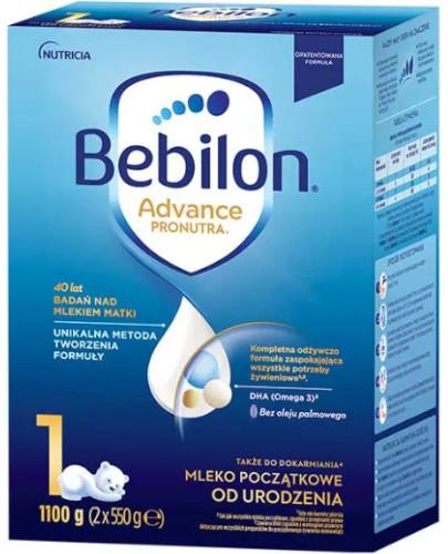Bebilon 1 Pronutra Advance mleko początkowe od urodzenia 1100 g 