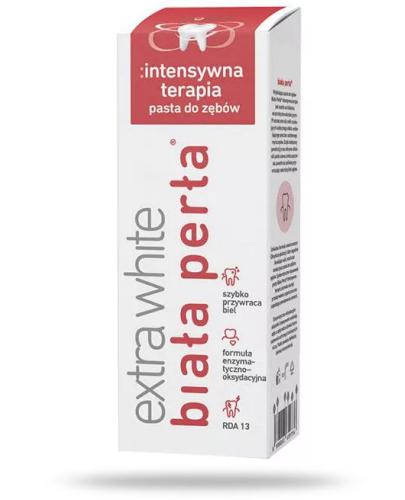 Biała Perła Extra White Intensywna terapia pasta do zębów 75 ml 