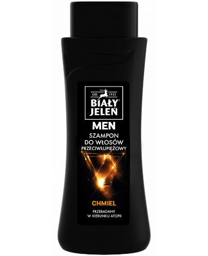 Biały Jeleń For Men wzmacniający szampon przeciwłupieżowy z ekstraktem z chmielu skó... 