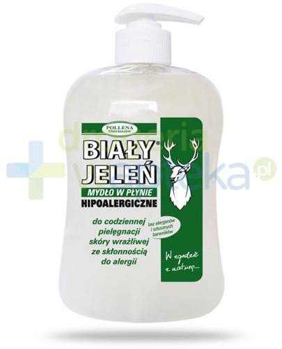 Biały Jeleń hipoalergiczne mydło w płynie z dozownikiem 500 ml 