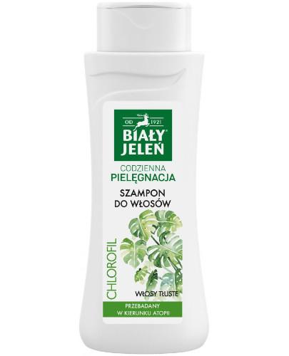 podgląd produktu Biały Jeleń szampon dermo łagodzący z naturalnym chlorofilem 300 ml