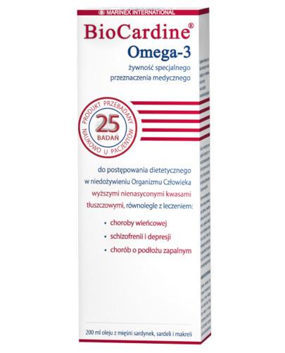 podgląd produktu BioCardine Omega-3 płyn 200 ml
