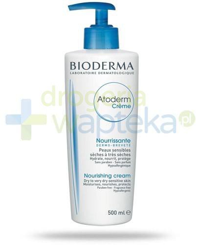 podgląd produktu Bioderma Atoderm Creme krem wzmacniający, natłuszczający i nawilżający do skóry suchej 500 ml