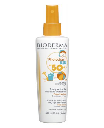 podgląd produktu Bioderma Photoderm Kid SPF50+ spray ochronny dla dzieci 200 ml