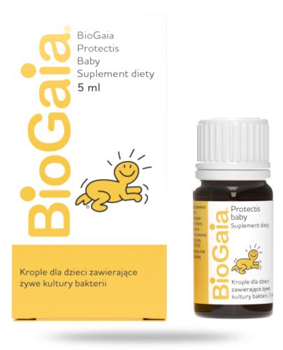 podgląd produktu BioGaia ProTectis Baby krople dla dzieci od pierwszych dni życia probiotyk 5 ml