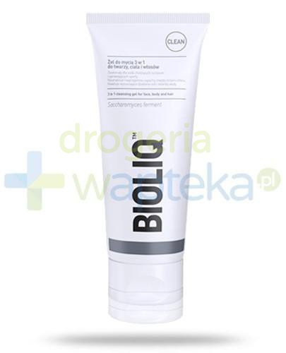 Bioliq Clean żel 3w1 do mycia twarzy, ciała i włosów 180 ml 